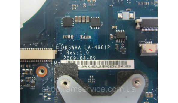 Материнська плата Toshiba Satellite l500 la-4981p, б/в - 299945