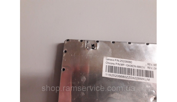 Клавіатура для ноутбука Lenovo IdeaPad G580, G580A, G580AH, G580AL, G580AM, G580E, G580G, G580GC, G580GH, G580, б/в - 299973
