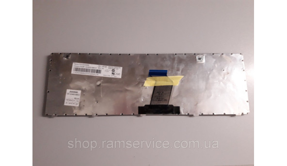 Клавіатура для ноутбука Lenovo IdeaPad G580, G580A, G580AH, G580AL, G580AM, G580E, G580G, G580GC, G580GH, G580, б/в - 299973