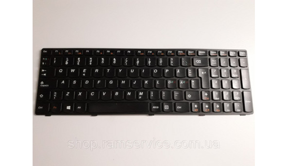 Клавіатура для ноутбука Lenovo IdeaPad G580, G580A, G580AH, G580AL, G580AM, G580E, G580G, G580GC, G580GH, G580, б/в