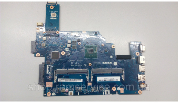 Материнська плата Acer Aspire E5-511, LA-B211, REV:1.0, має впаяний процессор Intel Pentium N3540 SR1YW, б/в