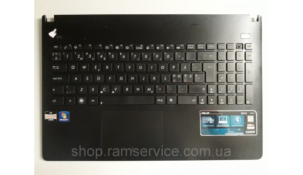 Середня частина корпуса з клавіатурою для ноутбука Asus x501u, б/в