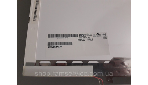 Матриця AU Optronics, B154EW02 V.0, 15.4" CCFL 1280x800, б/в - 300052