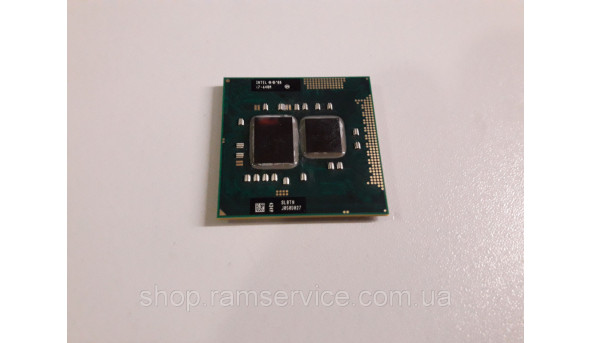 Процессор Intel Core i7-640M, SLBTN, 3.46 GHz, 4 MB SmartCache, б / у