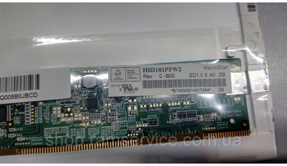 Матрица HannSTAR HSD101PFW2 10.1 "LCD 1024x600, б / у - 300090