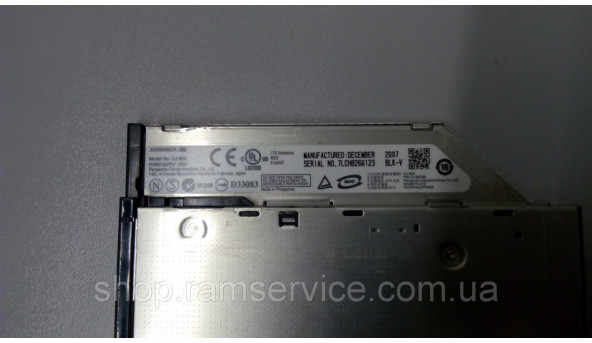 CD/DVD привід для ноутбука Lenovo ThinkPad T61, UJ-852, б/в