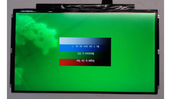Матриця Chi Mei InnoLux, N133BGE-L41, 13.3", LED, HD 1366x768, 40 pin, б/в, робоча, має засвіти (фото)