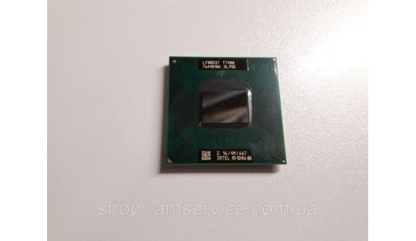 Процессор Intel Core 2 Duo T7400, SL9SE, б / у