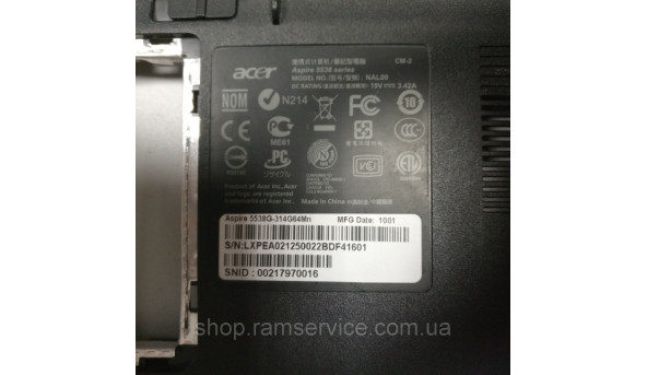 Корпус Acer Aspire 5538G, б/в - 300154