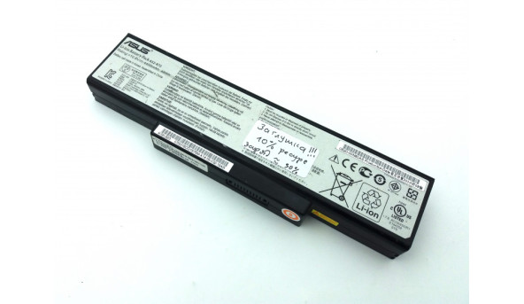 Аккумулятор для ноутбука Asus A32-K72 10.8V 4400mAh Б/У протестированная рабочая