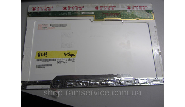 Матрица AU Optronics B141PW01 V.1 14.1 "LCD, б / у - 300235