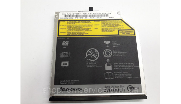 CD/DVD привід UJ862A для ноутбука Lenovo T500, б/в