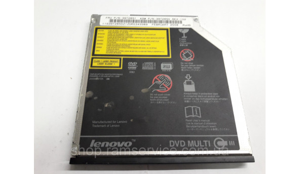 CD/DVD привід UJ-852 для ноутбука Lenovo ThinkPad T61, б/в