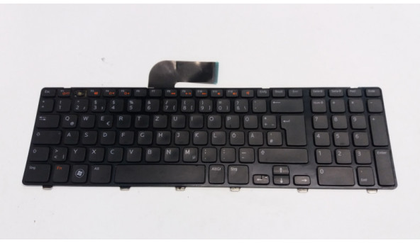 Клавіатура для ноутбука Dell Inspiron 17R, 7110, Б/В, Невистачає однієї клавіши. Клавіатура тестована, робоча.