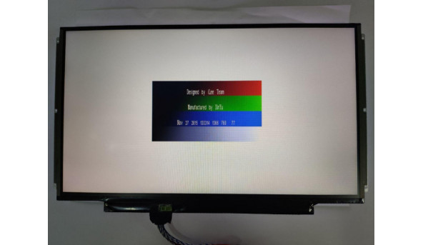 Матриця Samsung, LTN133AT16, 13.3, LED, HD 1366x768, 40 pin, Slim, б/в, Присутні подряпини, помітні на всіх кольорах - 300278
