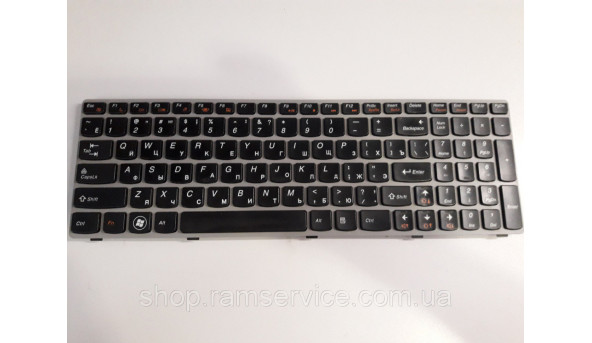 Клавіатура для ноутбука Lenovo Z560, Z565, б/в