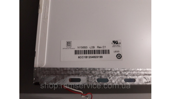 Матрица Chi Mei Optoelectronics N156B3-L0B 15.6 "CCFL 1366x768, б / у - 300321