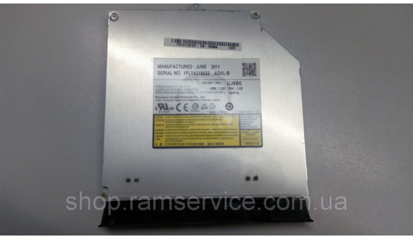 CD/DVD привід для ноутбука ASUS A53T, UJ8B0, б/в - 300323