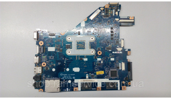 Материнська плата для ноутбука Acer Aspire 5552, PEW76, LA-6552P, Rev:1.0, б/в - 300353