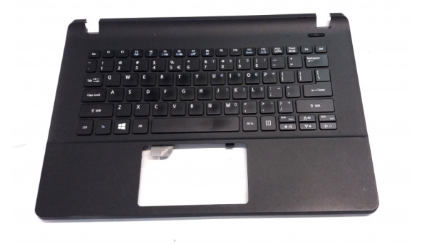 Середня частина корпуса для ноутбука Acer Aspire ES1-331, 13.3", 439.03401.0002, Б/В. Клавіатура протестована, робоча, Притиснутий правий кут, має пошкодження (фото).