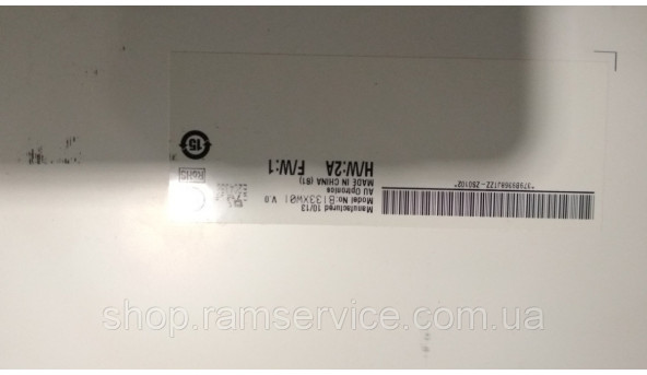 Матрица AU Optronics B133XW01 V.0 1366x768 13.3 "LED Slim, б / у - 300412