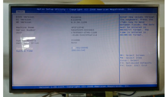 Матрица AU Optromics B154EW01 V.9, 15.4 "LCD, б / у