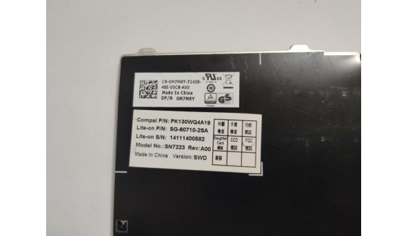 Клавіатура для ноутбука Dell Latitude E5440, E5450, б/в. Відсутні дві клавіші (фото). Клавіатура тестована, робоча. - 300815