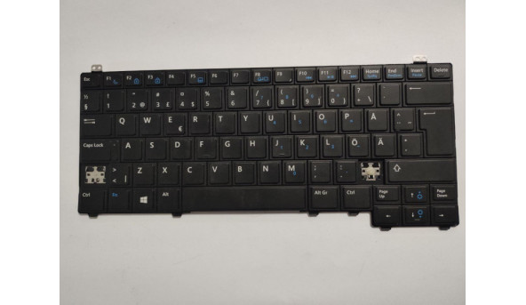 Клавіатура для ноутбука Dell Latitude E5440, E5450, б/в. Відсутні дві клавіші (фото). Клавіатура тестована, робоча.