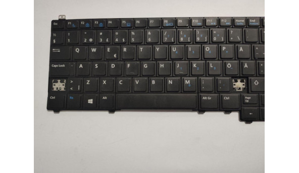 Клавіатура для ноутбука Dell Latitude E5440, E5450, б/в. Відсутні дві клавіші (фото). Клавіатура тестована, робоча. - 300815