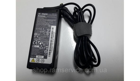 Блок питания Lenovo 20V, 3.25A, 65W, 7.9*5.5, б/в - 300892