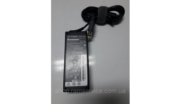 Блок питания Lenovo 20V, 4.5A, 90W, 7.9*5.5, б/в - 300893