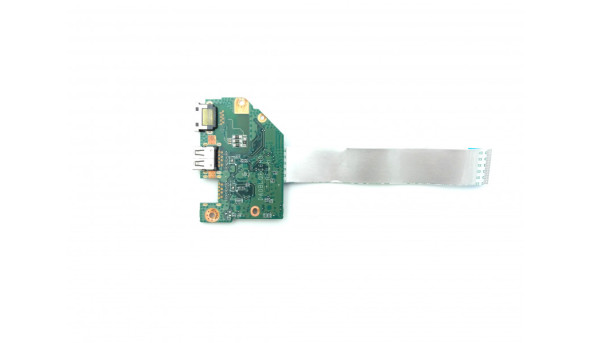 USB та RJ-45 роз'єми для ноутбука Toshiba Satellite L50-C DA0BLQPC6H0 REV:H 3RBLQLB0000 Б/В