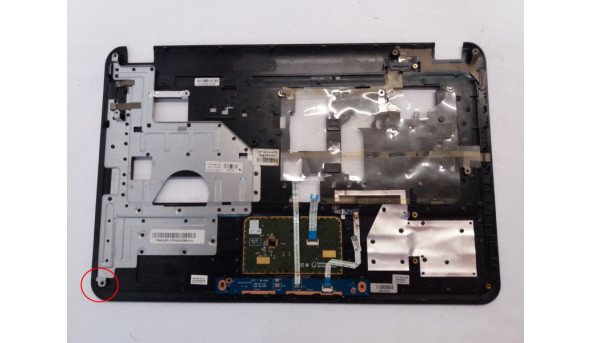 Середня частина корпуса для ноутбука HP Pavilion g6, g6-1000, 646384-001, Б/В. Потертий тачпад, є потертості по корпусу, зламане одне кріплення(фото). - 300968