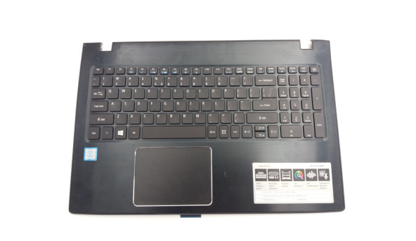 Середня частина з тачпадом та клавіатурою (робоча) для Acer Aspire E5-575 15.6", EAZAA006010-A, Б/В,