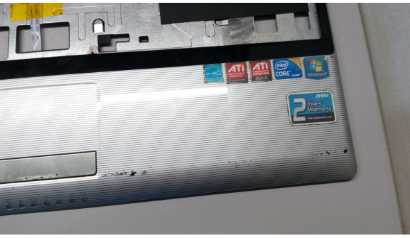 Середня частина корпуса для ноутбука MSI CR620, MS-1688, 683C111Y31A, б/в - 301014