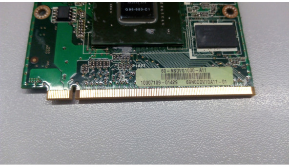 Відеокарта, NVIDIA, GeForce GT9650M, 1 GB, DDR 2, MXM 2, 60-NSDVG1000-A11, G96-650-C1, б/в - 301224