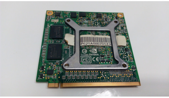 Відеокарта nVidia GeForce 9300M, 256 MB, DDR 2, MXM 2, б/в, не тестована,  має подряпину та сколи на кристалі