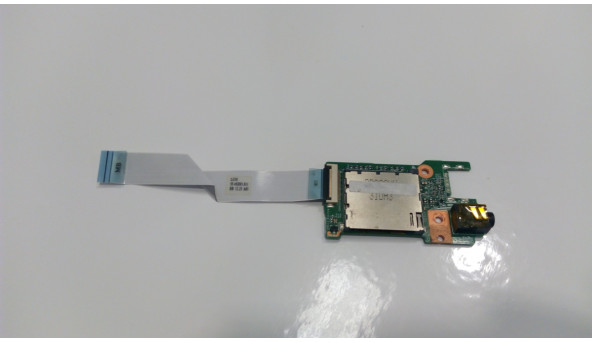 Плата з роз'ємами Card Reader та  Audio роз'єм, для ноутбука Lenovo G580, 48.45G05.011  50.4SH03.021Б/В