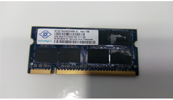 Оперативная память DDR2 667 МГц 2 Гб PC2 5300S SODIMM - 301324