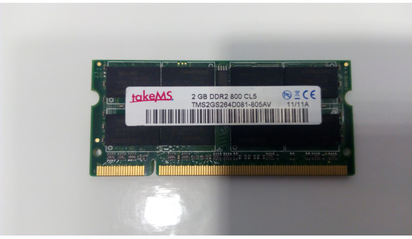 Оперативная память DDR2 800 МГц 2 Гб PC2 6400S SODIMM, б / у - 301325