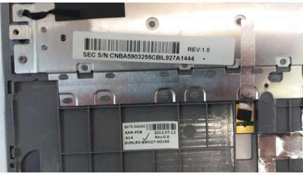 Средняя часть корпуса для ноутбука Samsung 530U, NP530U3C, BA75-04042M - 301342