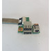 Плата с разъемами USB, Разъем питания, и кнопка включения, для ноутбука Medion Akoya E6224, MD98630, 55.4GU04.001, б / у