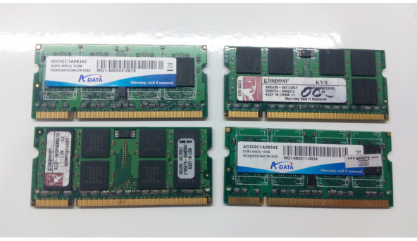 Оперативная память DDR2, 400 МГц, 1 Гб, 3200S, SODIMM, б / у