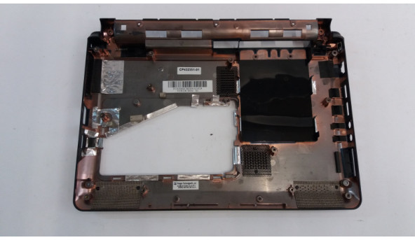 Нижня частина корпуса для ноутбука Fujitsu M2010, 10.1", CP432351-01, 34JR2BC0000, Б/В, Всі кріплення цілі. Без пошкоджень.