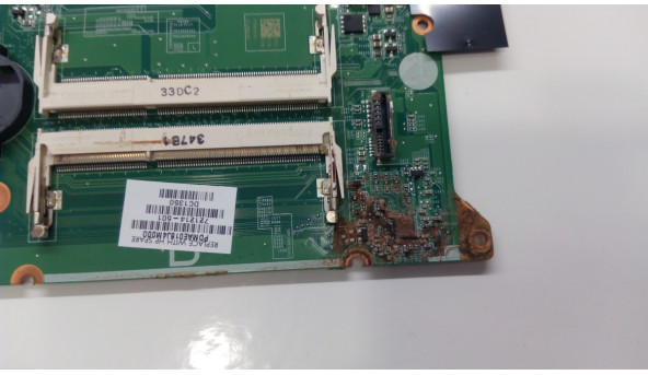 Материнська плата для ноутбука HP Pavilion TouchSmart 14, 14-b118eo, DA0U33MB6E0, Rev:E, Б/В.Має впаяний процесор Intel Core i3-2375M, SR0U4 - 301644