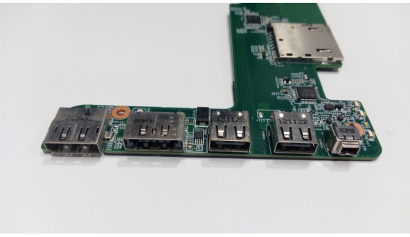 Плата з роз'ємами USB, HDMI, Card Reader Board, FireviWire, для ноутбука HP EliteBook 8570w, 010176400-GSH-G, Б/В - 301751