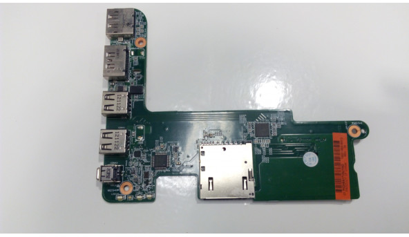 Плата с разъемами USB, HDMI, Card Reader Board, FireviWire, для ноутбука HP EliteBook 8570w, 010176400-GSH-G, Б / У