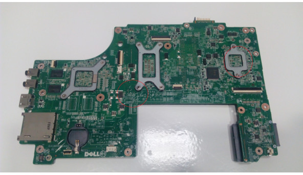 Материнська плата для ноутбука Dell Inspiron N7010, DAUM9BMB6D9, Rev:D, Б/В - 301839