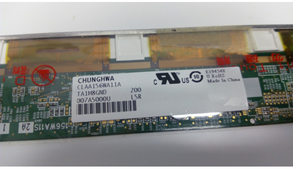 Матриця CHUNGHWA, CLAA156WA11A, LED, 15.6", 1366x768 - 301845