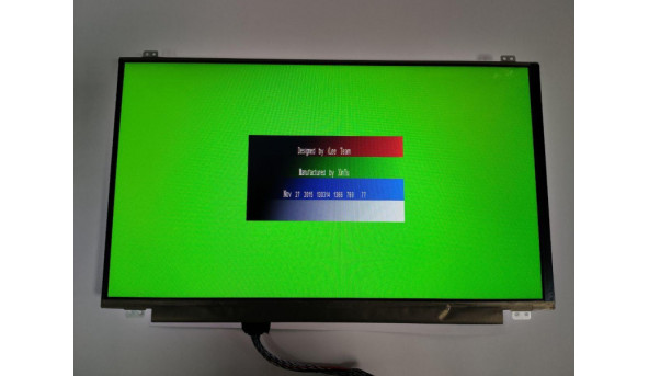Матриця LG Display, LP156WH3 (TL)(S2), 15.6", HD 1366x768, 40 pin, Slim, б/в, Є незначні сліди від клавіатури, на зображення не впливають - 301855